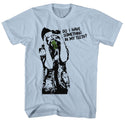 Ace Ventura-Something-Light Blue Heather Adult S/S Tshirt - Coastline Mall