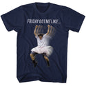 Ace Ventura-Got Me Like-Navy Adult S/S Tshirt - Coastline Mall