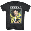 Ace Ventura-Reheheheally-Black Heather Adult S/S Tshirt - Coastline Mall