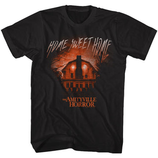 Amityville Horror-Get Out-Black Adult S/S Tshirt - Coastline Mall