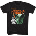 Amityville Horror-Pig Head-Black Adult S/S Tshirt | Clothing, Shoes & Accessories:Men's Clothing:T-Shirts - Coastline Mall