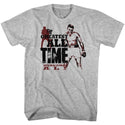 Muhammad Ali-The Greatest-Gray Heather Adult S/S Tshirt - Coastline Mall