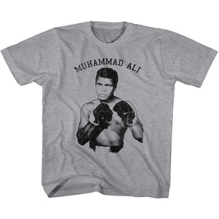 Muhammad Ali-Ali! Nough Said-Gray Heather Toddler-Youth S/S Tshirt - Coastline Mall