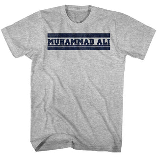 Muhammad Ali-Ali Gym Shirt-Gray Heather Adult S/S Tshirt - Coastline Mall
