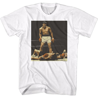 Muhammad Ali-How Are You?-White Adult S/S Tshirt - Coastline Mall