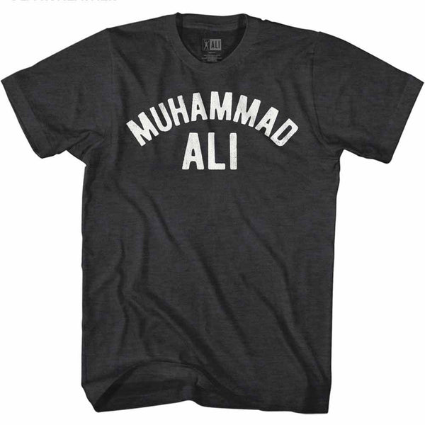Muhammad Ali-Ali-Black Heather Adult S/S Tshirt - Coastline Mall