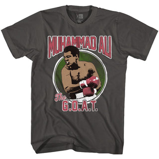 Muhammad Ali-The Goat-Smoke Adult S/S Tshirt - Coastline Mall