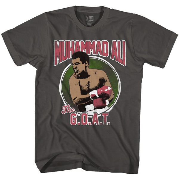 Muhammad Ali-The Goat-Smoke Adult S/S Tshirt - Coastline Mall