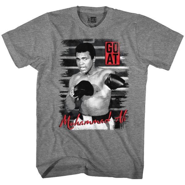 Muhammad Ali-Jab-Graphite Heather Adult S/S Tshirt - Coastline Mall