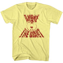 Andre The Giant-Real G-Yellow Heather Adult S/S Tshirt - Coastline Mall