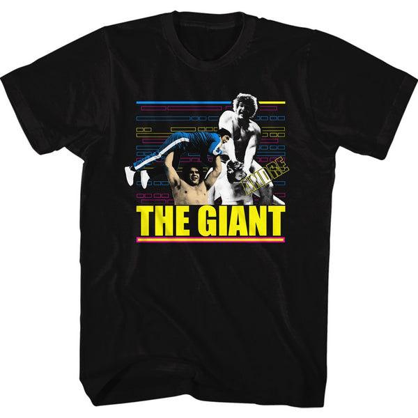 Andre The Giant-Giant F-Black Adult S/S Tshirt - Coastline Mall