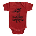 Andre The Giant - Bodyslam | Red S/S Infant Bodysuit - Coastline Mall