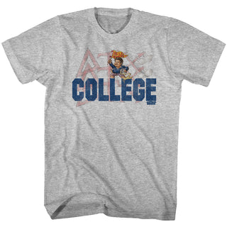 Animal House-Delta-Gray Heather Adult S/S Tshirt - Coastline Mall