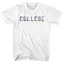 Animal House-Distress College-White Adult S/S Tshirt - Coastline Mall