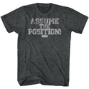 Animal House-Position Yourself-Black Heather Adult S/S Tshirt - Coastline Mall
