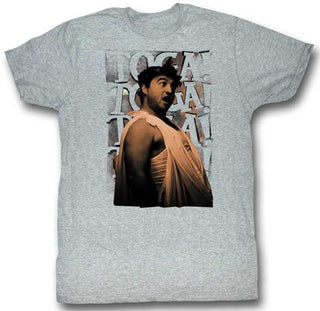 Animal House-Toga Photo-Gray Heather Adult S/S Tshirt - Coastline Mall