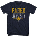 Animal House-Faber University-Navy Adult S/S Tshirt - Coastline Mall