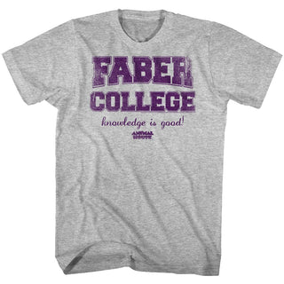 Animal House-Purp-Gray Heather Adult S/S Tshirt - Coastline Mall