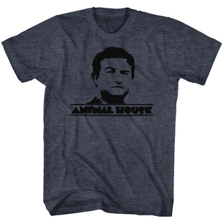 Animal House-Sunburst-Navy Heather Adult S/S Tshirt - Coastline Mall