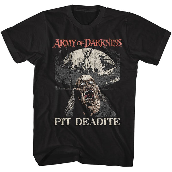 Army Of Darkness - Pit Deadite | Black S/S Adult T-Shirt - Coastline Mall