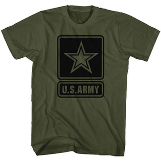 Army-Logo-Military Green Adult S/S Tshirt - Coastline Mall