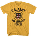 Army - TDF Logo Ginger Adult Short Sleeve T-Shirt tee - Coastline Mall