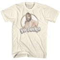 Mr. T-Yo Sucka-Natural Adult S/S Tshirt - Coastline Mall