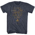 Mr. T-It Ends Now-Navy Heather Adult S/S Tshirt - Coastline Mall