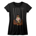 Mr. T-Flower T-Black Ladies S/S Tshirt - Coastline Mall