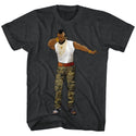 Mr. T-Dabbin'-Black Heather Adult S/S Tshirt - Coastline Mall
