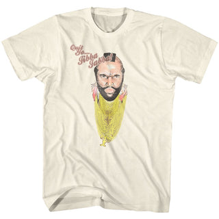 Mr. T-Jibba Jabba-Natural Adult S/S Tshirt - Coastline Mall