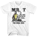 Mr. T-Dedsnek-White Adult S/S Tshirt - Coastline Mall