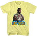 Mr. T-Old Gold-Yellow Heather Adult S/S Tshirt - Coastline Mall
