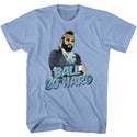 Mr. T-Cray Cray-Light Blue Heather Adult S/S Tshirt - Coastline Mall