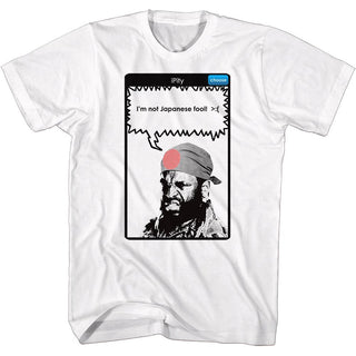 Mr. T-Fool-White Adult S/S Tshirt - Coastline Mall