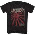 Anthrax-Anthrax Japan 87-Black Adult S/S Tshirt
