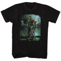 Bionic Commando - Damaged Road | Black S/S Adult T-Shirt - Coastline Mall