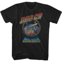 Bad Company - Shooting Star Logo Black Short Sleeve Adult T-Shirt tee - Coastline Mall