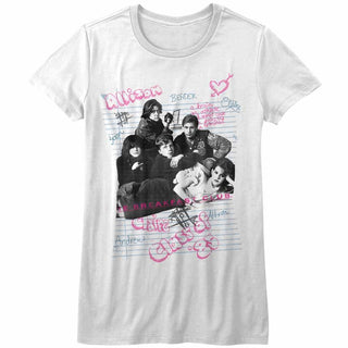 Breakfast Club-Group-White Ladies Bella S/S Tshirt - Coastline Mall