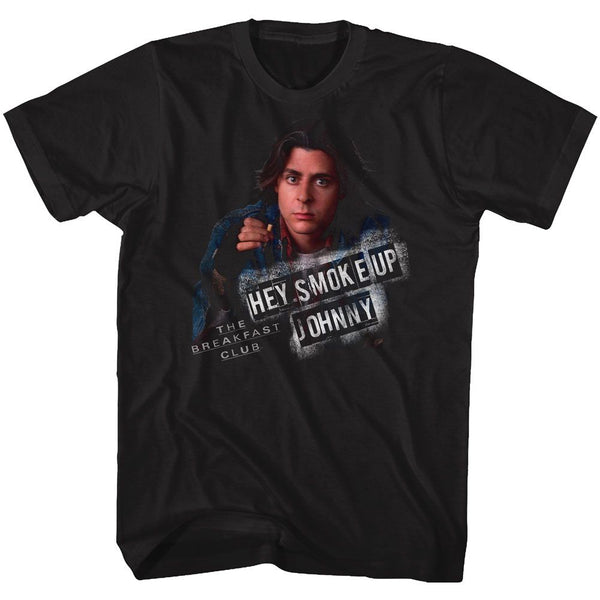 Breakfast Club-Smoke Up-Black Adult S/S Tshirt - Coastline Mall