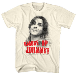 Breakfast Club-Smoke Up-Natural Adult S/S Tshirt - Coastline Mall