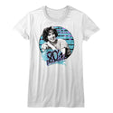 Breakfast Club-Sweet-White Ladies Bella S/S Tshirt - Coastline Mall