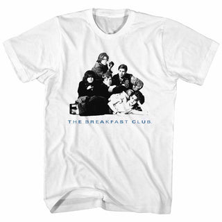 Breakfast Club-Group-White Adult S/S Tshirt - Coastline Mall