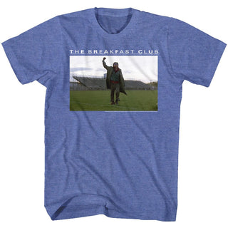 Breakfast Club-Football Fields-Royal Heather Adult S/S Tshirt - Coastline Mall