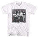 Breakfast Club-Real Old School-White Adult S/S Tshirt - Coastline Mall