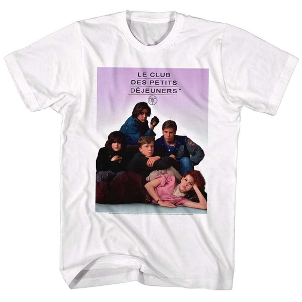 Breakfast Club-Dejueners-White Adult S/S Tshirt - Coastline Mall