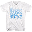 Breakfast Club-Blue Ink Box-White Adult S/S Tshirt - Coastline Mall