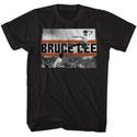 Bruce Lee-Fly Kick-Black Adult S/S Tshirt - Coastline Mall