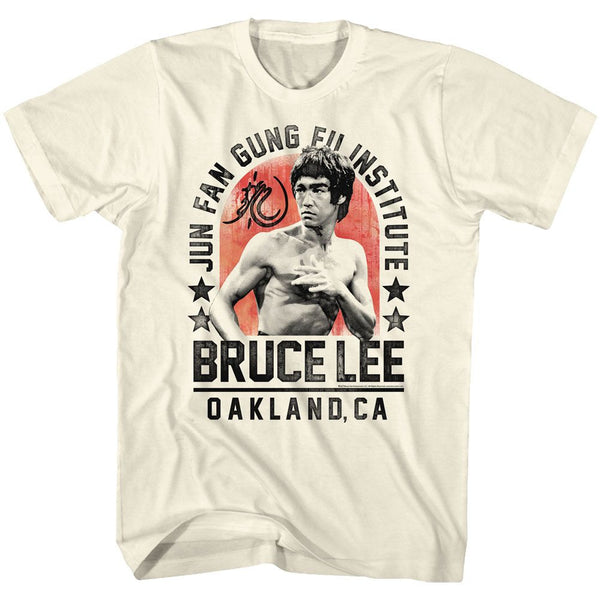 Bruce Lee-Junfangungfu-Natural Adult S/S Tshirt - Coastline Mall