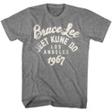 Bruce Lee-Be Water 67-Graphite Heather Adult S/S Tshirt - Coastline Mall